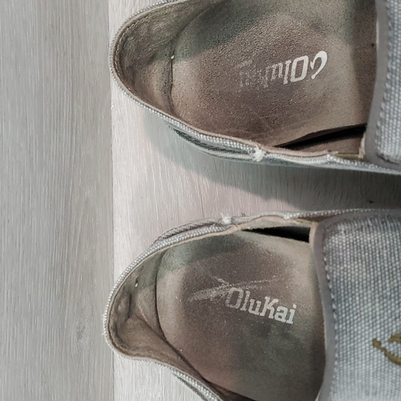 Olukai Mens Nohea Lole Loafer Slip on shoes sz 12 - Picture 5 of 12